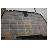 Plastic Tackle Box and Tackle