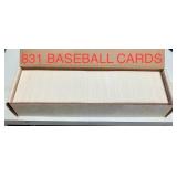 831 1993 Baseball Cards