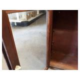 Antique Wood Cigar & Cigarette Display Cabinet - Removed from old Gas Station