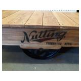 Nutting Rolling Warehouse Cart - Restored