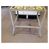 Table Made with Porcelain Sign - Measures about 27" x 24" x 29"