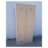 Heavy Duty 2-Locker Section - Great for Garage Storage! 80" x 36" x 24" Deep