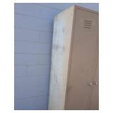 Heavy Duty 2-Locker Section - Great for Garage Storage! 80" x 36" x 24" Deep