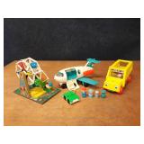 Lot of Vintage Fisher Price "Little People" Toys