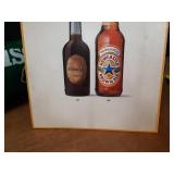Budweiser Inflatable Shamrock and New Castle Display Ad