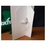 Budweiser Inflatable Shamrock and New Castle Display Ad