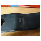 Lot of Assorted Lawn Mower Blades - Most are New
