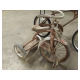 Vintage Bicycle and Tricycle