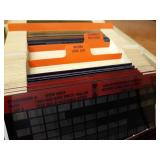 Lot of Microfiche Repair Manuals - Suzuki, Kawasaki, MTD, Cub Cadet, Briggs & Stratton, White, New Idea and More