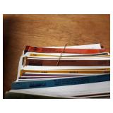 Lot of Microfiche Repair Manuals - Suzuki, Kawasaki, MTD, Cub Cadet, Briggs & Stratton, White, New Idea and More