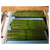 Lot of Microfiche Repair Manuals - White, New Idea, Deutz Allis, Kohler, Massey Ferguson and More
