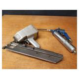 Powermate Pneumatic Grease Gun and Paslode Framing Nailer