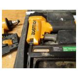 Lot of (2) Bostitch Pneumatic Stapler and Brad Nailer