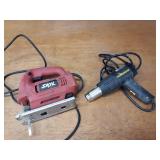 Skil Jigsaw and Wagner Heat Gun - Both Tested and Work