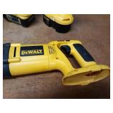 DeWalt 18V Cordless Drill, Impact and Sawzall w/ 2 Batteries and Charger
