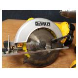 DeWalt 18V Cordless Drills, Circular Saw, 2 Batteries  and Charger