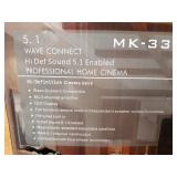 New in Box BNW MK-33 Home Theater System - 2500W Total Power