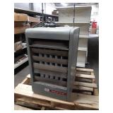 Modine 75,000 BTU Hanging Propane Heater - Was working when removed per consignor