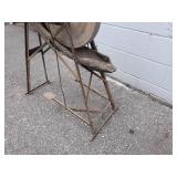Antique R-W Pedal Grinder - Wheel is about 17" Diameter and 2" Wide