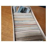 Large Container of Vintage and Antique Postcards