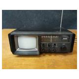 Vintage RCA Portable TV/Radio - Radio Works, Couldn