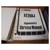 Large Lot of Yamaha Repair Manuals and More