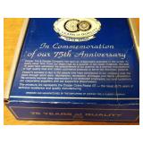 Cooper Tires Promotional Ashtray - 75 Year Anniversary 1914 to 1989 - In Original Box