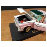 (2) Diecast Models 1955 Ford Fairlane & 1955 Ford Thunderbird