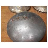 Lot of (8) Vintage Hubcaps - Chevrolet, Shore Station