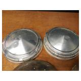 Lot of (8) Vintage Hubcaps - Chevrolet, Shore Station