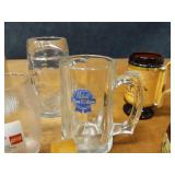 Collection of Beer Mugs and Bar Glasses