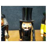 Lot of 3 Wood Nutcrackers - Each is about 16" Tall
