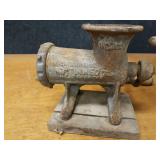 Lot of (2) Meat Grinders and Other Grinder