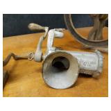 Lot of (2) Meat Grinders and Other Grinder