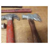 Lot of Hammers, Ballpeen Hammers, Hatchets and More