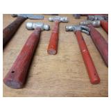 Lot of Hammers, Ballpeen Hammers, Hatchets and More