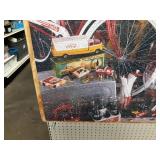 Very Large Coca-Cola Puzzle Mounted to Wood - 44" x 36"