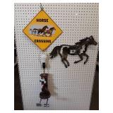 Laser Cut Metal Horse and Other Horse Décor