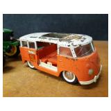 Buddy L Volkswagen Van and John Deere Tractor Toy