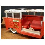 Buddy L Volkswagen Van and John Deere Tractor Toy