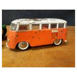 Buddy L Volkswagen Van and John Deere Tractor Toy