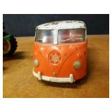Buddy L Volkswagen Van and John Deere Tractor Toy
