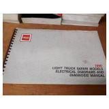 Lot of (19) GMC Truck Service Manuals 1987, 1988, 1990 & 1993