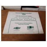 Lot of (19) GMC Truck Service Manuals 1987, 1988, 1990 & 1993