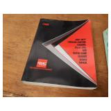 Lot of (19) GMC Truck Service Manuals 1987, 1988, 1990 & 1993