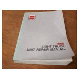 Lot of (19) GMC Truck Service Manuals 1987, 1988, 1990 & 1993