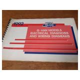 Lot of (14) Chevrolet Truck Electrical Diagram Manuals 1990, 1991, 1992 & 1993