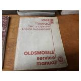 Lot of (14) Oldsmobile Service Manuals 1980, 1981, 1982 & 1986