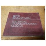 Lot of (14) Oldsmobile Service Manuals 1980, 1981, 1982 & 1986