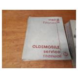 Lot of (14) Oldsmobile Service Manuals 1980, 1981, 1982 & 1986